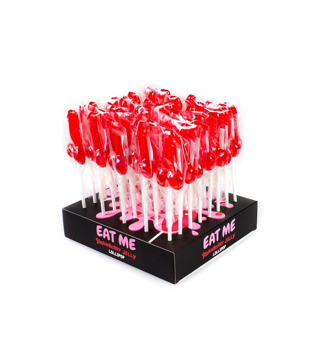 AARDBEI PENIS LOLLIPOP