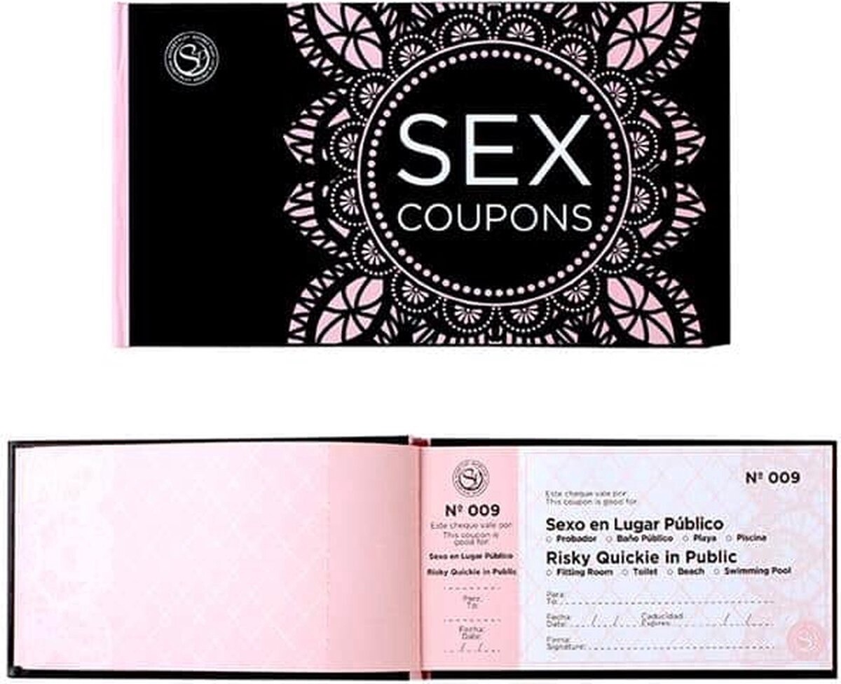Erotisch Spel - Sex Coupons - Engels/Spaans