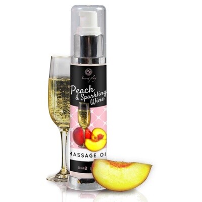 Massage Oil Peach and Sparkling Wine
