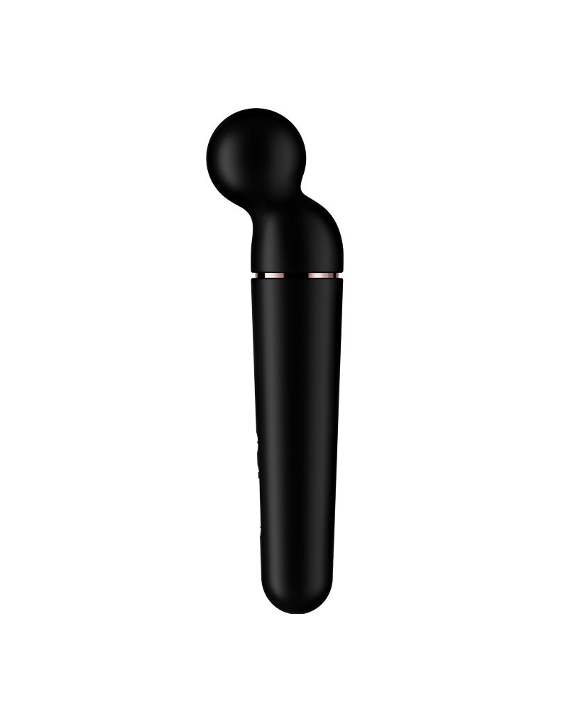 SATISFYER PLANET WAND VIBRATOR ZWART &amp; GOUD