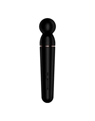 SATISFYER PLANET WAND VIBRATOR ZWART &amp; GOUD