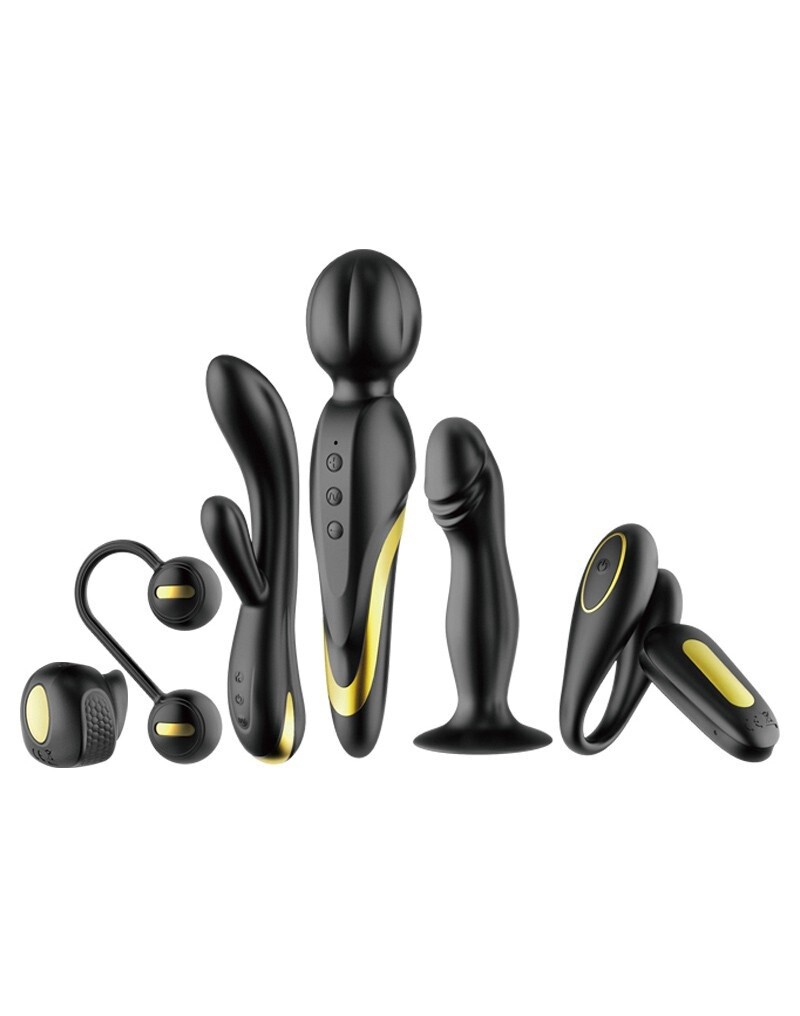 QUEENS LUXURY COLLECTION VIBRATOR ZWART PRETTY LOVE