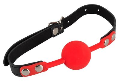 KNEBEL RED GAG SILICONEN