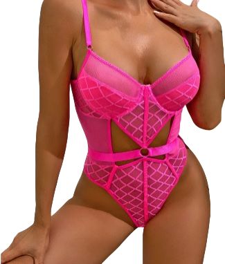 Body Private Collectie Neon Roze Op=Op