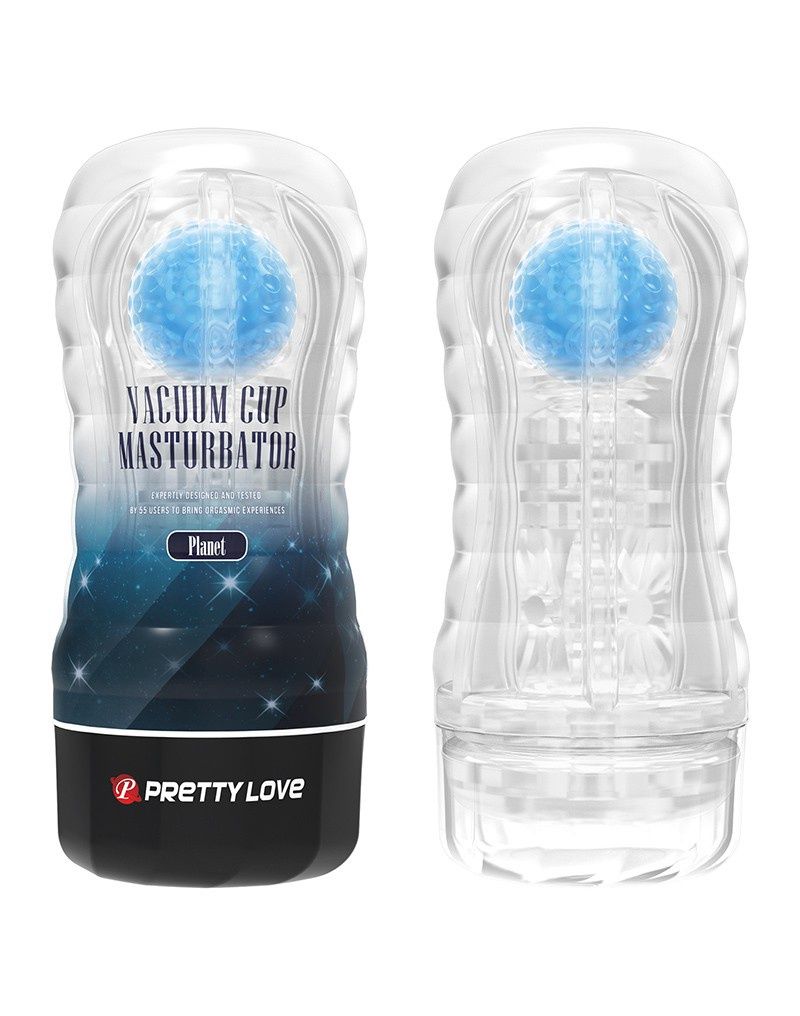 PRETTY LOVE - PLANET BLUE - VACUÜM MASTURBATOR CUP