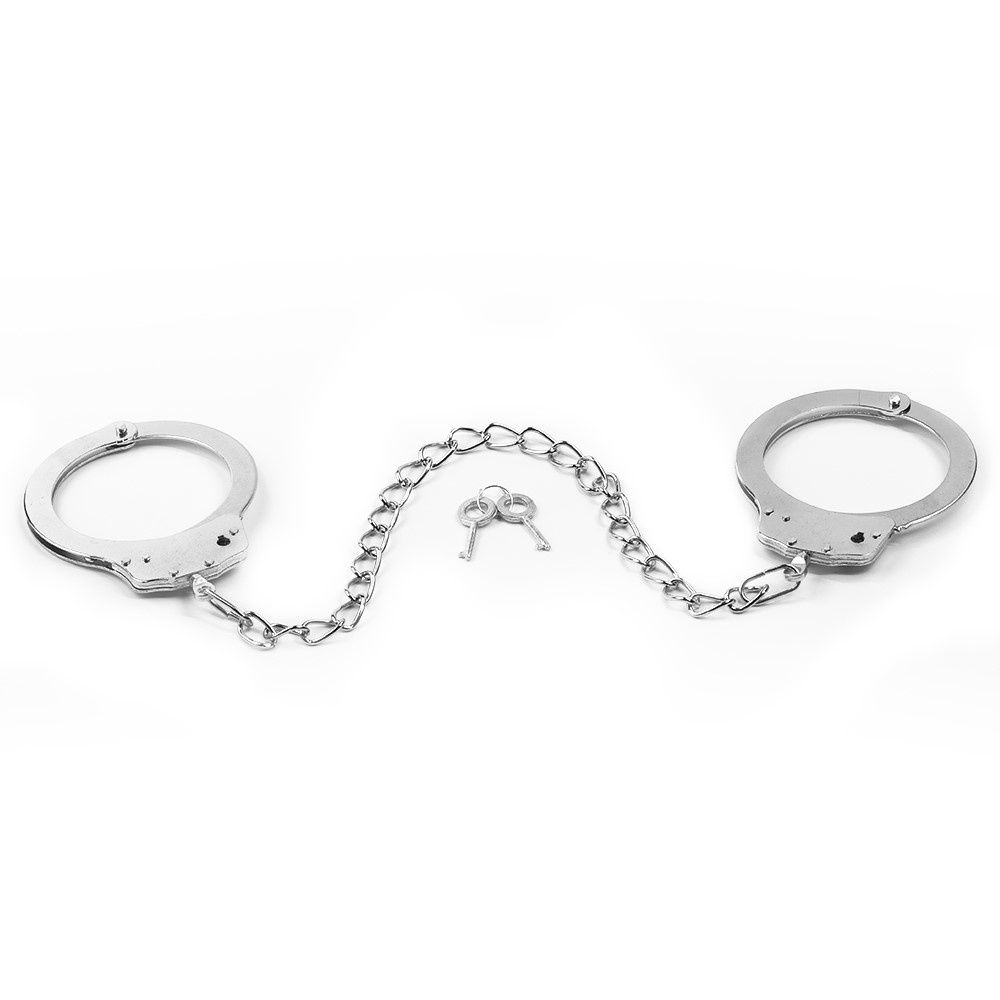 FETISH PLEASURE METALEN BEENMANCHETTEN