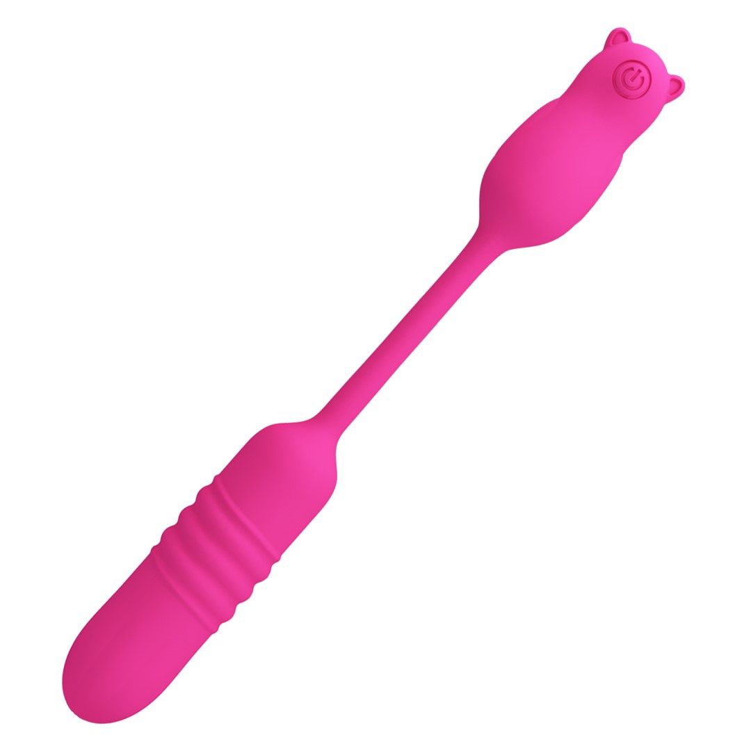 PRETTY LOVE - PINK SILICONE VIBRATING BULLET