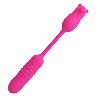 PRETTY LOVE - PINK SILICONE VIBRATING BULLET