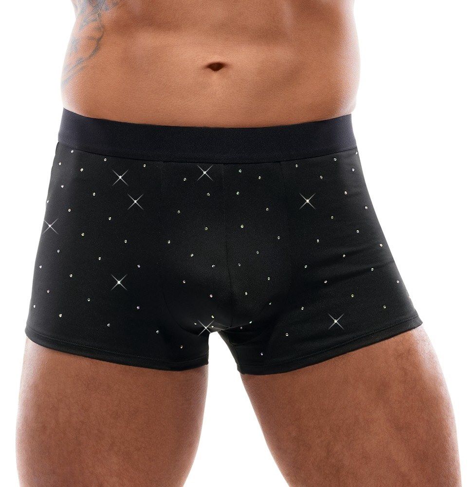 boxer heren strass steentjes
