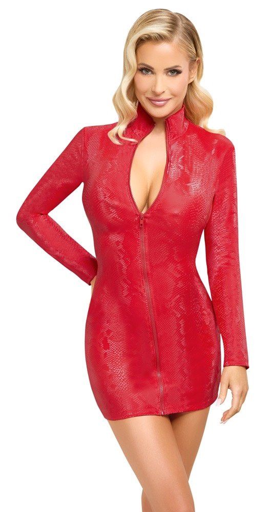 Cottelli Slangenleer Jurk