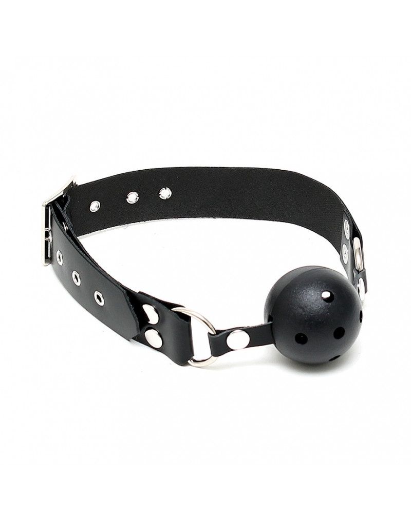 Mondknevel met plastic bal simpel