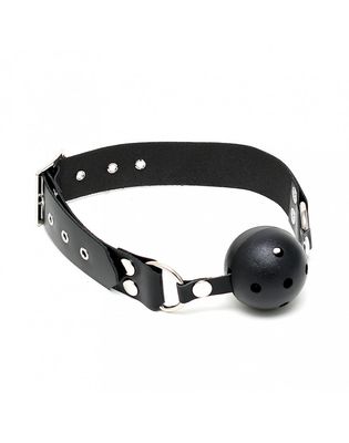 Mondknevel met plastic bal simpel