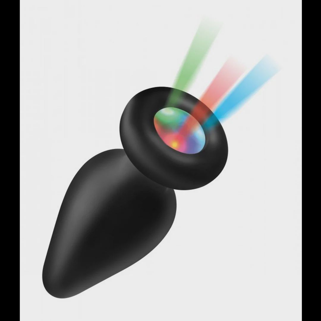 Light-Up - Silicone Butt Plug  Large