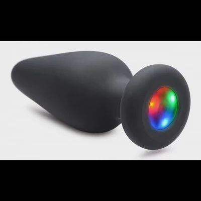 Light-Up - Silicone Butt Plug  Large