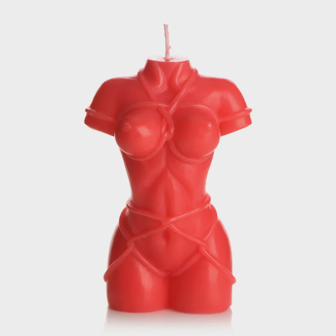 Bound Goddess Drip Candle Red