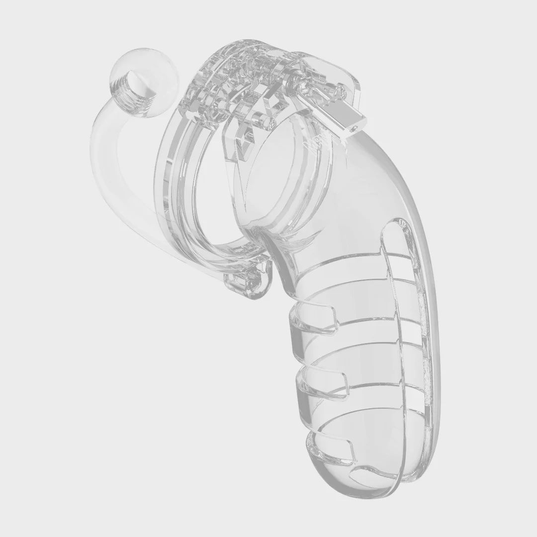 Model 12 Kuisheid Cock Kooi met Plug - 5.5&quot; / 14 cm
