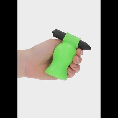 Vibrerende hoofdmasturbator Glow in the Dark