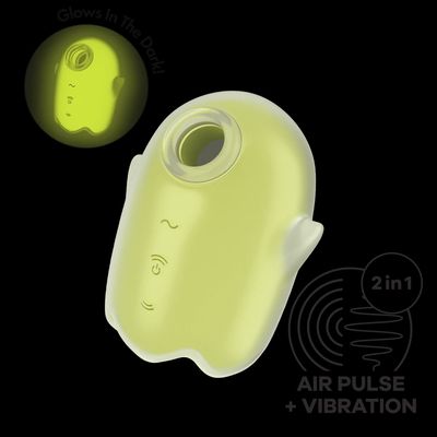 Glowing Ghost Glow in the Dark Dubbele Air Pulse  Geel