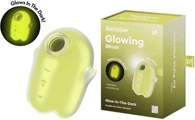 Glowing Ghost Glow in the Dark Dubbele Air Pulse  Geel