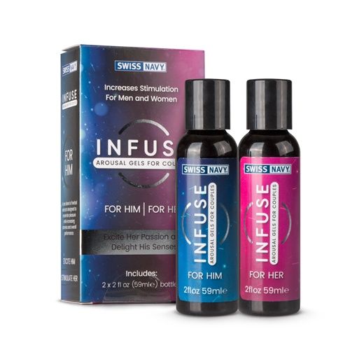 Infuse 2 in 1 stimulerende gel voor koppels 2 x 2 fl 59 ml