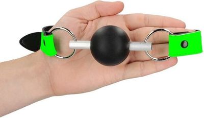 Solid Ball Gag - Glow in the Dark