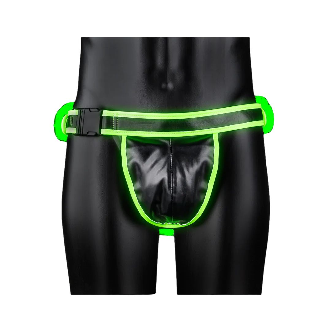 Jockstrap with Buckle - Glow in the Dark L/XL
