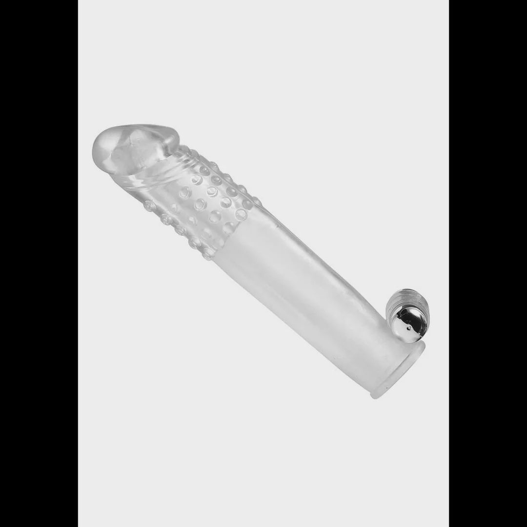 Clear Sensations - Vibrating Penis Sleeve with Bullet
