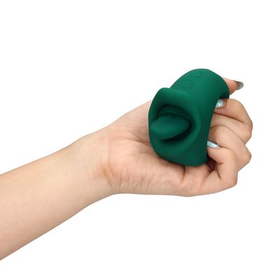 Likkende en vibrerende clitorisstimulator