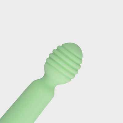 Geribbelde Mini Vibrator met USB aansluiting