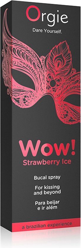 Wow! Strawberry Ice Bucal Spray 10 ml