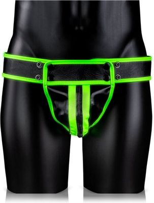 Striped Jockstrap - Glow in the Dark - Neon