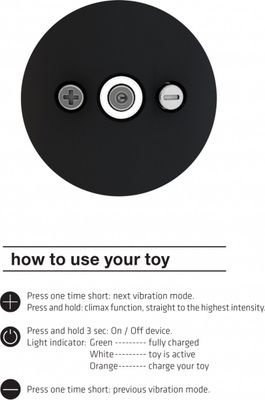 Vive Minu Lay On Vibrator Zwart