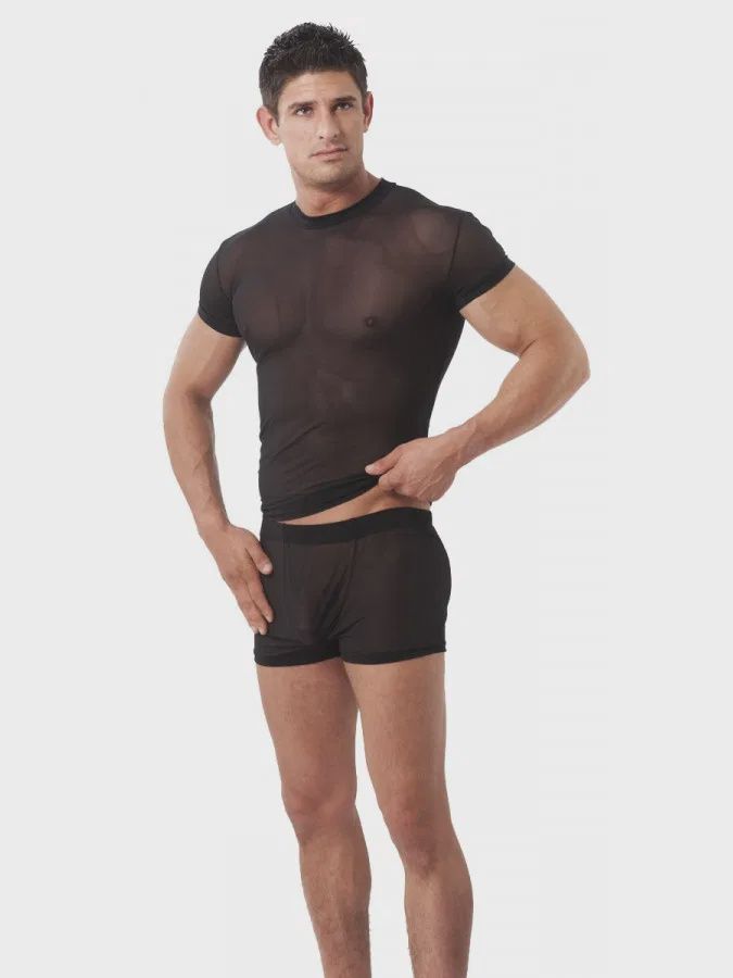 Doorzichtig t shirt