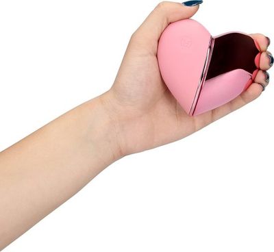 Tapping Heart Vibrator Roze Arabesque