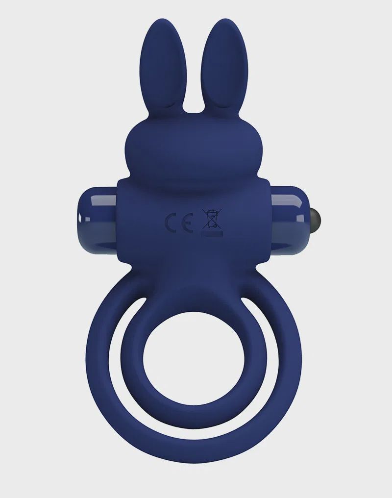 Darey Rabbit Cock Ring Donkerblauw
