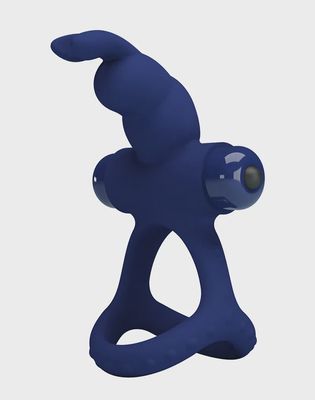 Luchito Rabbit Cock Ring Donkerblauw