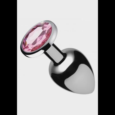Roze Edelsteen - Butt Plug - Medium