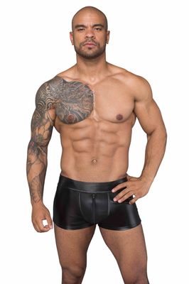Men&#39;s shorts made of powerwetlook and 3D net