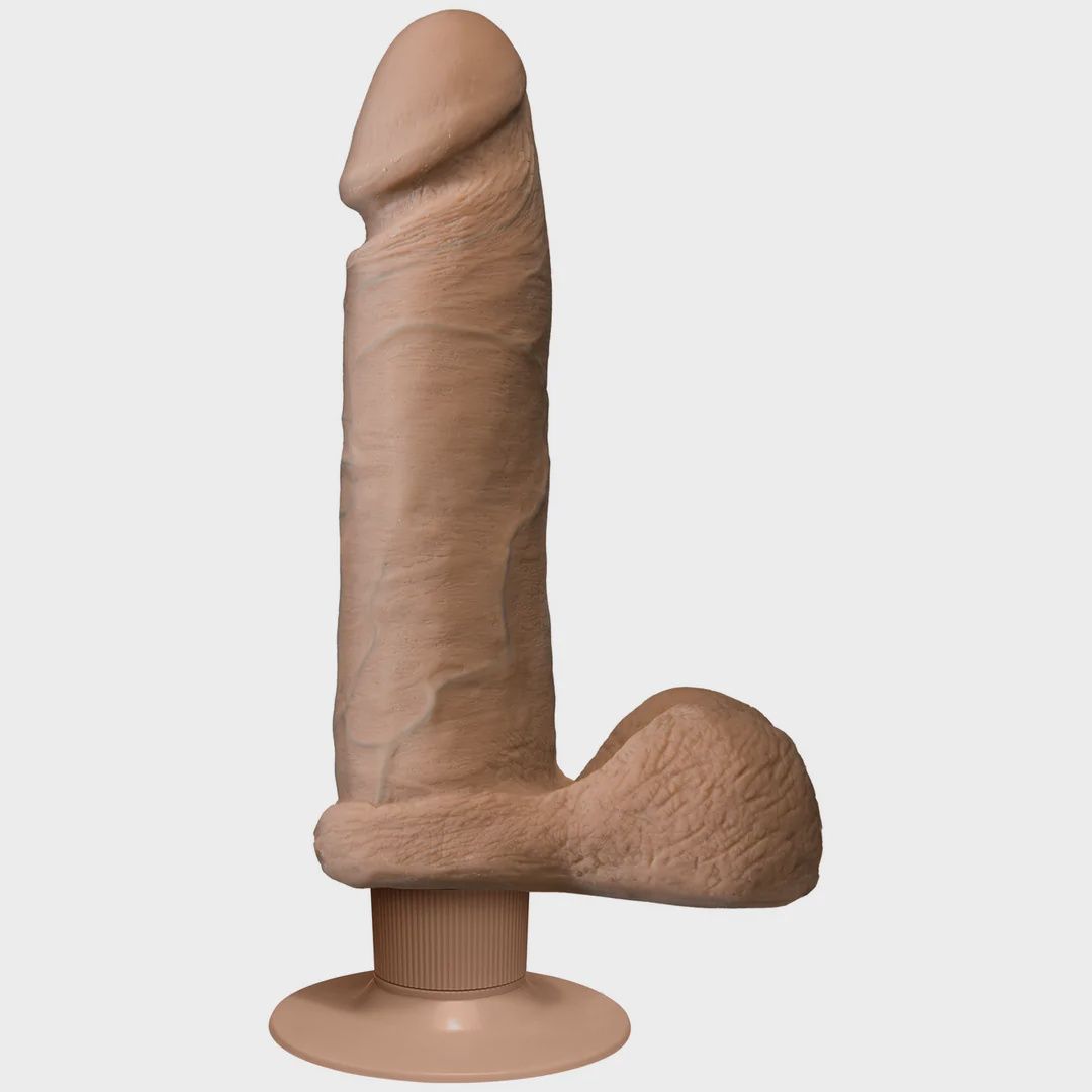 Vibrerende ULTRASKYN Dildo  8&quot; / 20 cm