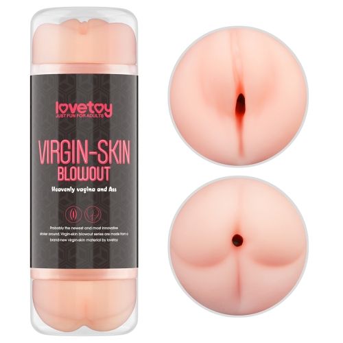 Virgin Skin Blowout Double Side Stroker Vagina and Ass