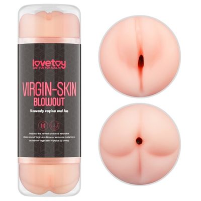 Virgin Skin Blowout Double Side Stroker Vagina and Ass