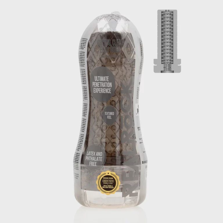 Easy Rider Textured Masturbator  Black