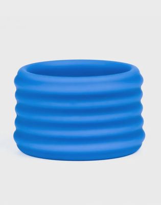 LoveToy  Pinnacle Pro  Deep Rib Grip Ring  Blauw