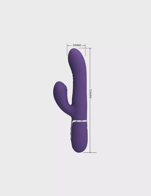 PRETTY LOVE MULTIFUNKTIONS G-SPOT VIBRATOR LILA