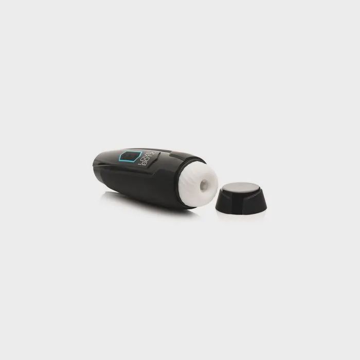 The Milker Max  14X Thrusting and Vibrating Masturbator Black