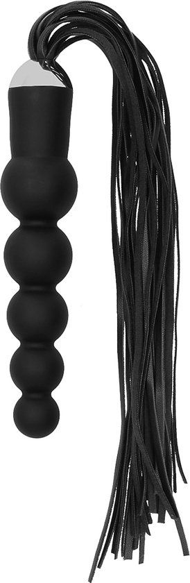 Whip with Curved Silicone Dildo