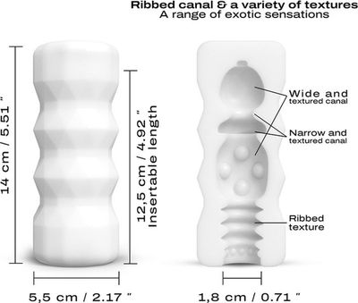 Dorcel Masturbator Cup met Structuur Exotic