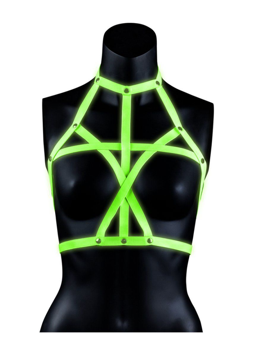 Bra Harness  Glow in the Dark S/M