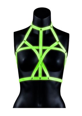 Bra Harness  Glow in the Dark S/M