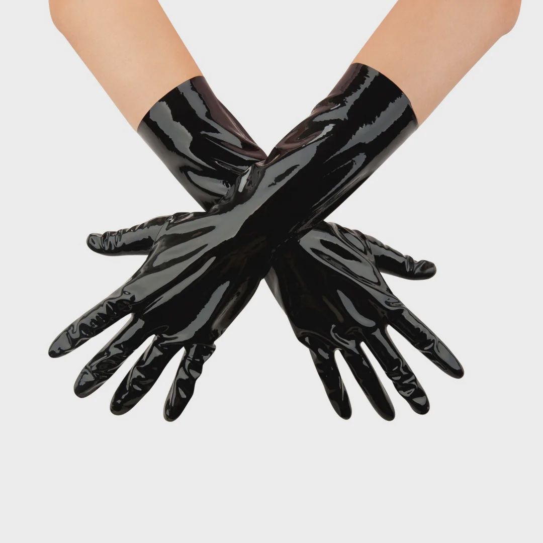 Latex Handschoenen  Large  Zwart